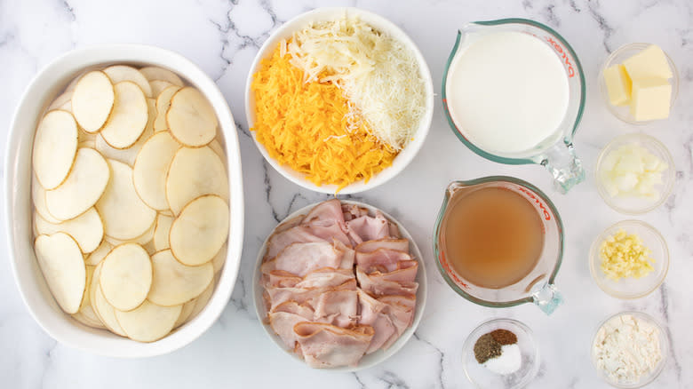 potatoes au gratin ingredients