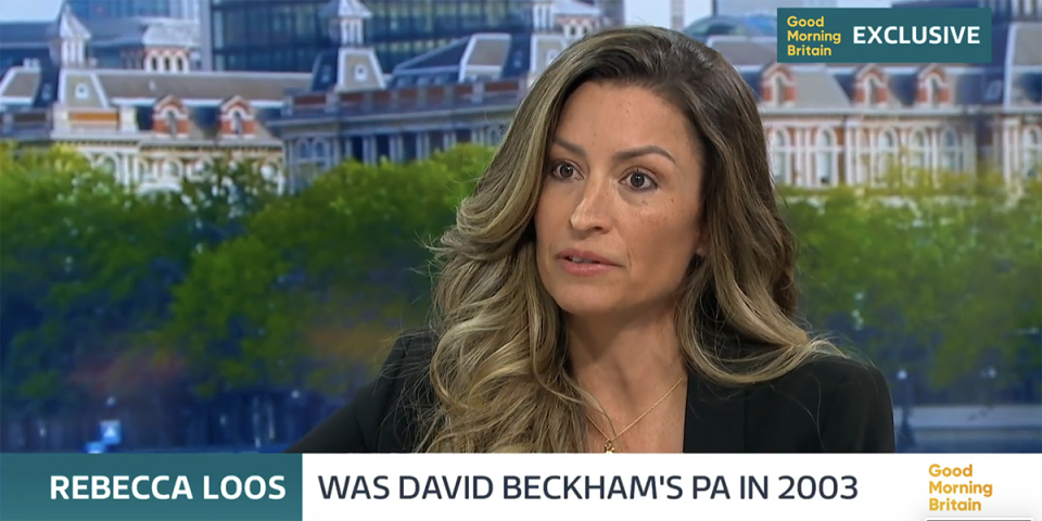 Rebecca Loos makes Good Morning Britain appearance (ITV screengrab)