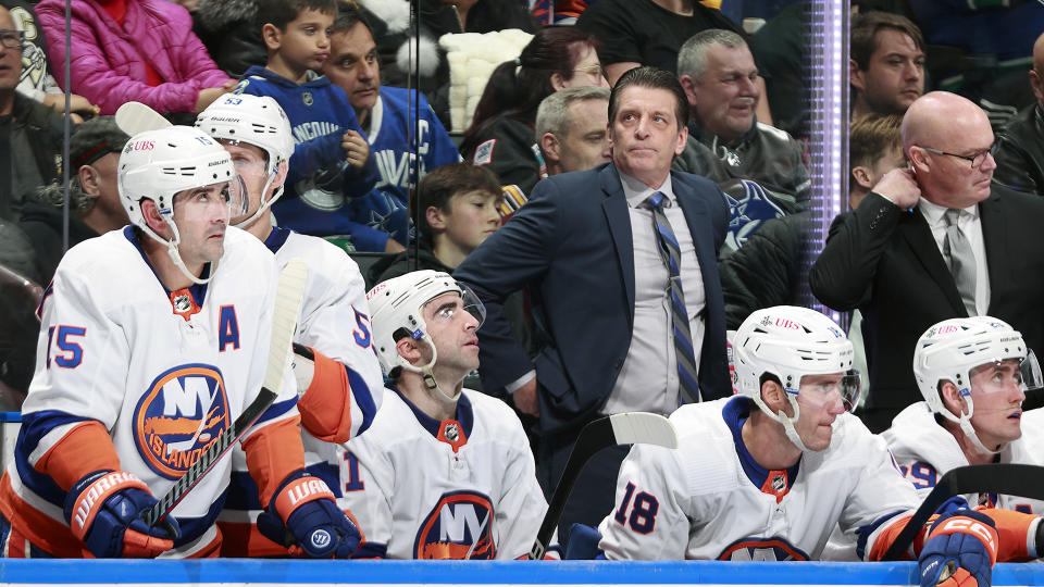 The Islanders aren't where they want to be in the NHL standings. (Photo by Jeff Vinnick/NHLI via Getty Images)