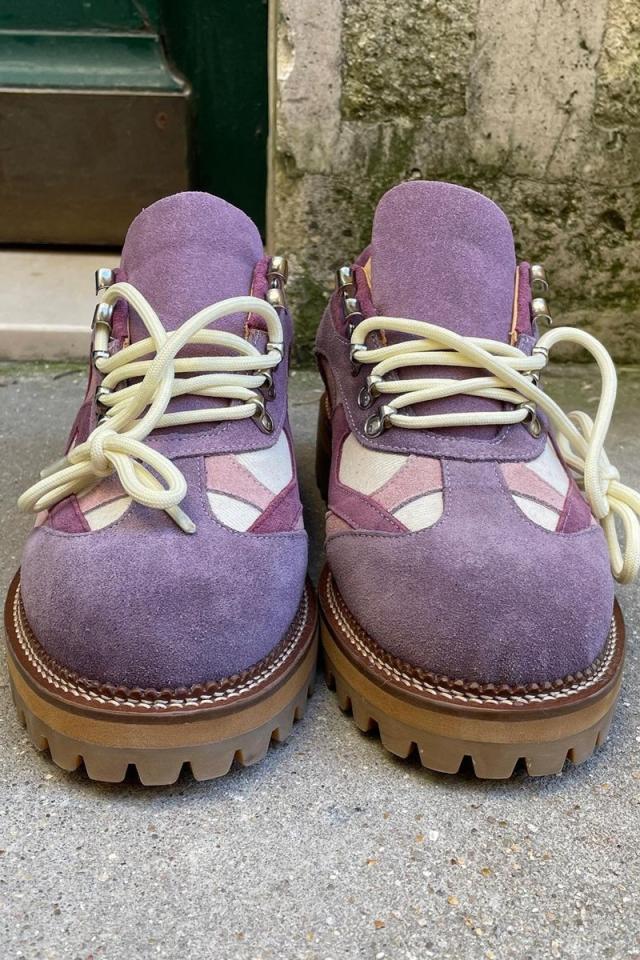 The KidSuper Boots With The Swirls Low Top by Cocker - Tan