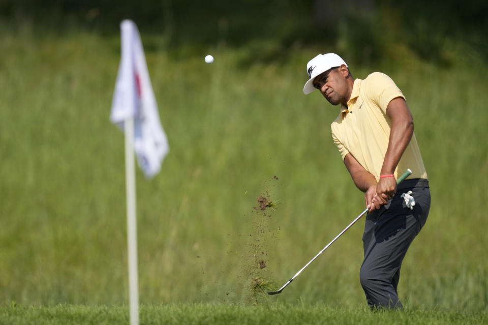 Jacob Bridgeman shoots an 8under 63 at the TPC Twin Cities to take the