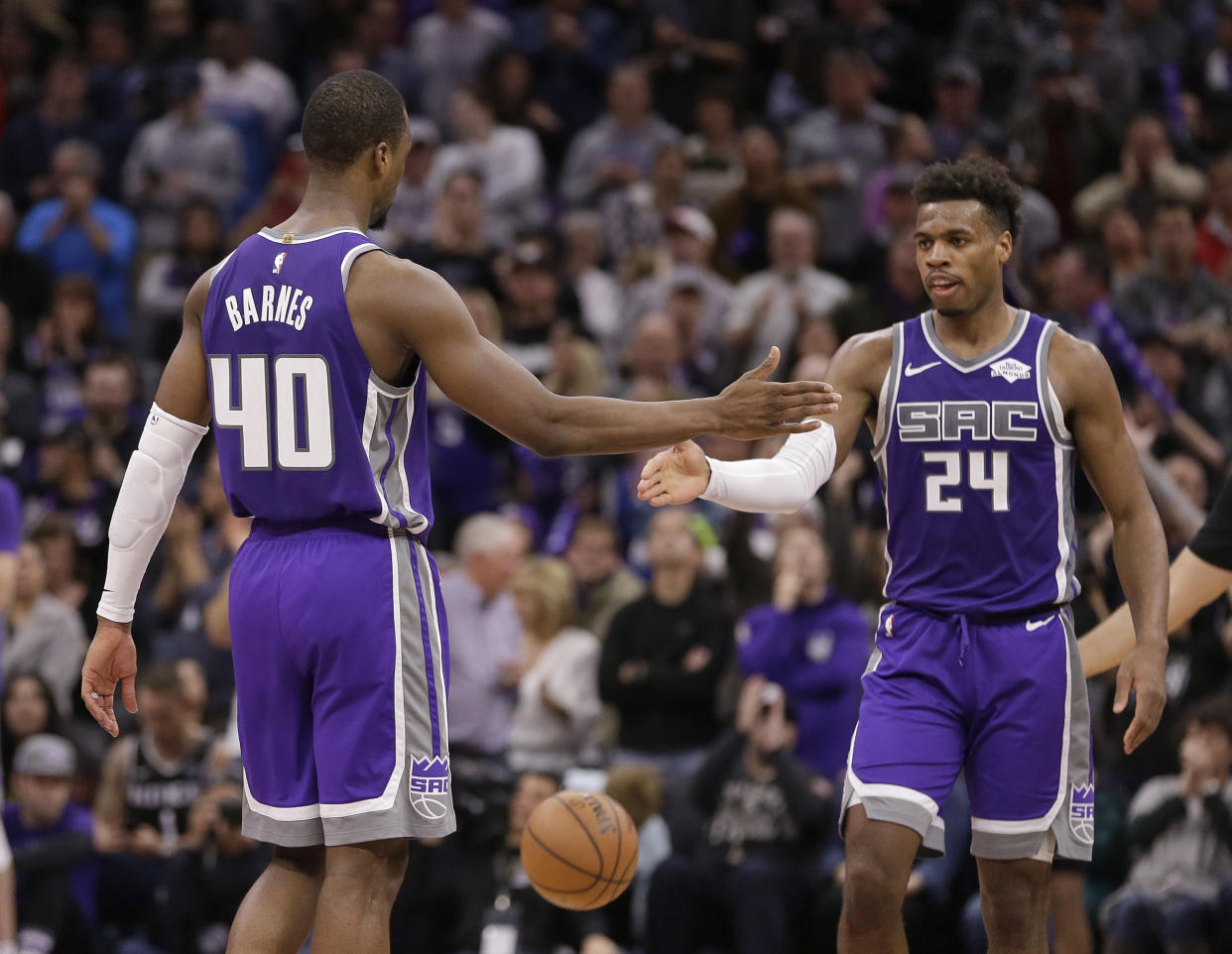 Sacramento Kings forward Harrison Barnes will test free agency.