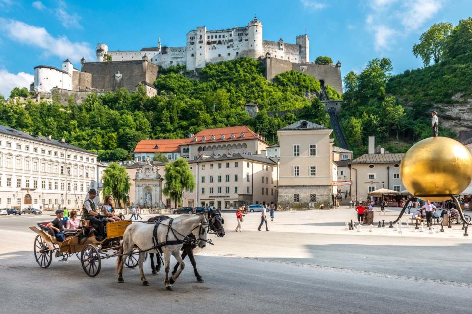 Salzburg's Old Town (G. Breitegger)