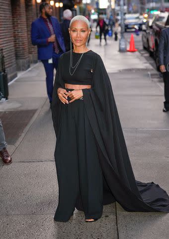 <p>Gotham/GC Images</p> Jada Pinkett Smith is seen on October 16, 2023 in New York City.