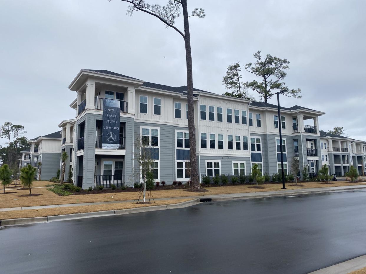 The Cordelia, one of three new housing developments coming online in New Hanover County.