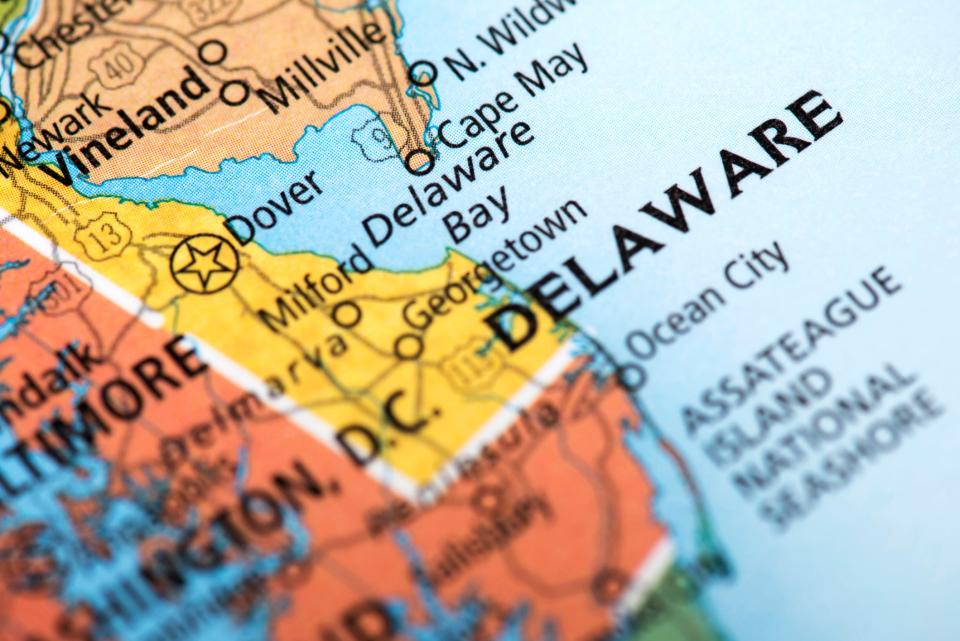 Delaware ranks No. 10 as the worst state for singles.