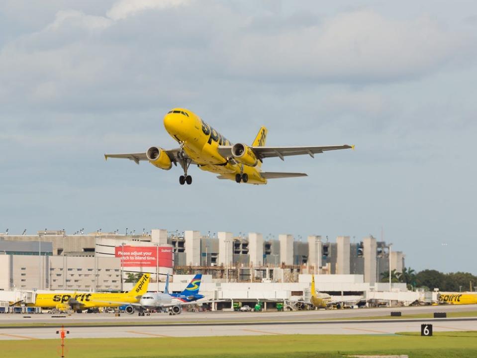 Spirit Airlines at Fort Lauderdale-Hollywood International Airport