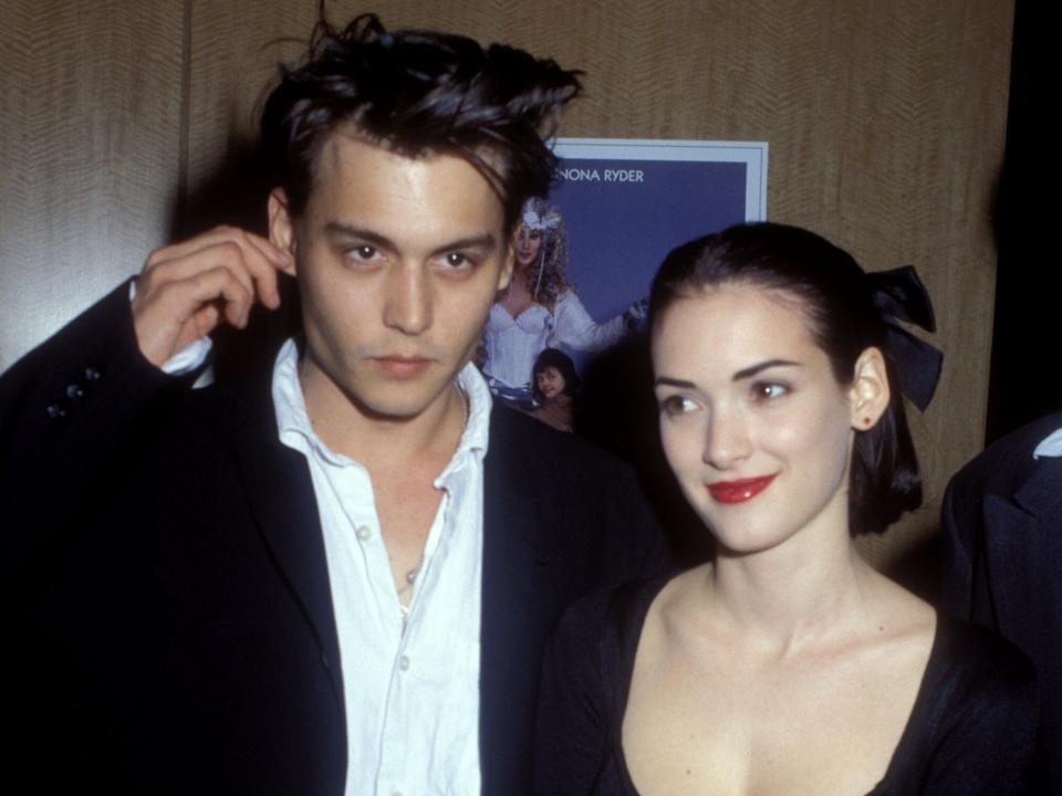 Johnny Depp and Winona Ryder