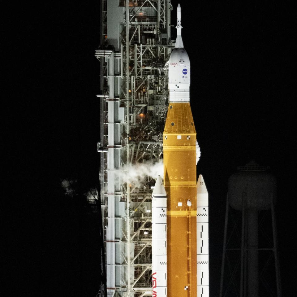 Artemis 1 seen before take-off  - NASA /Getty Images 