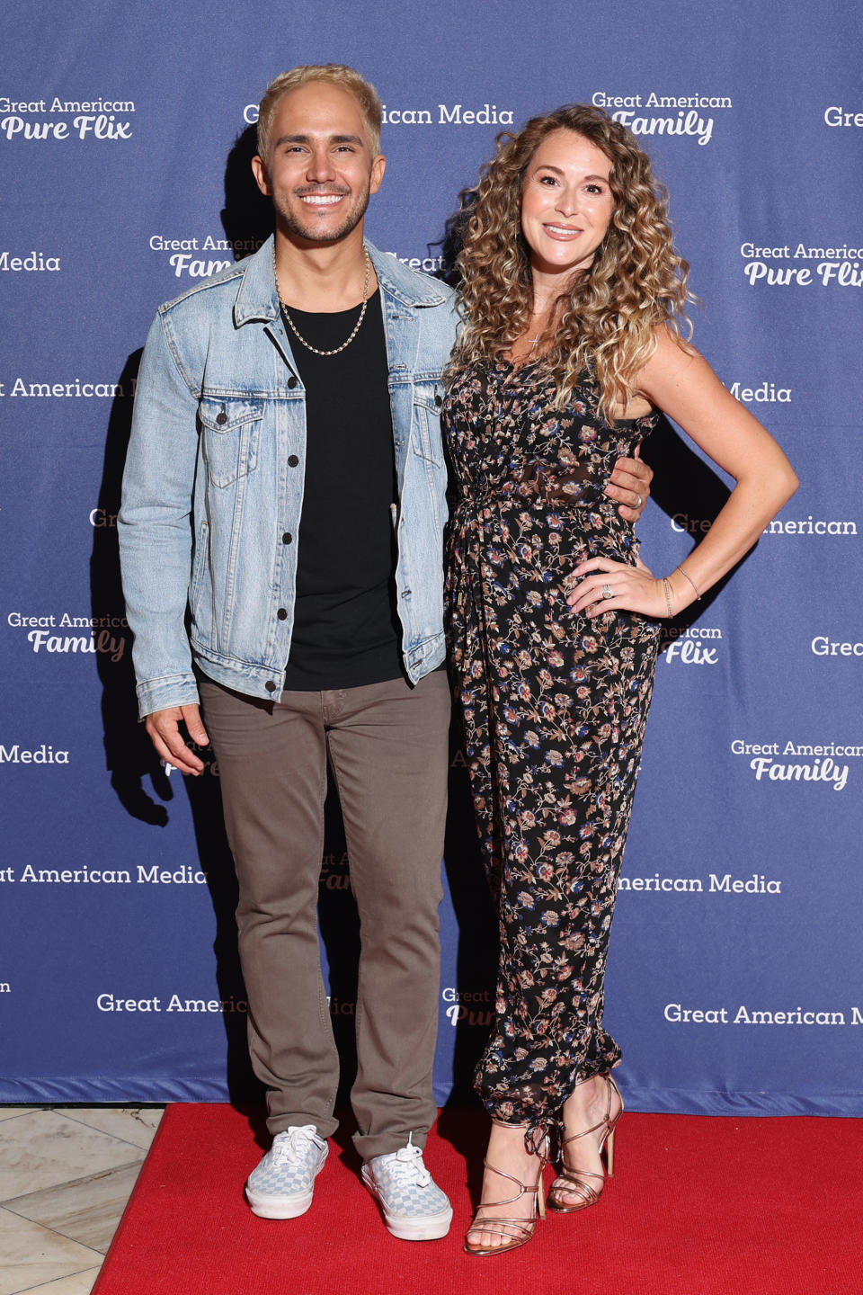 Alexa and Carlos PenaVegas 1st Red Carpet Since Babys Stillbirth