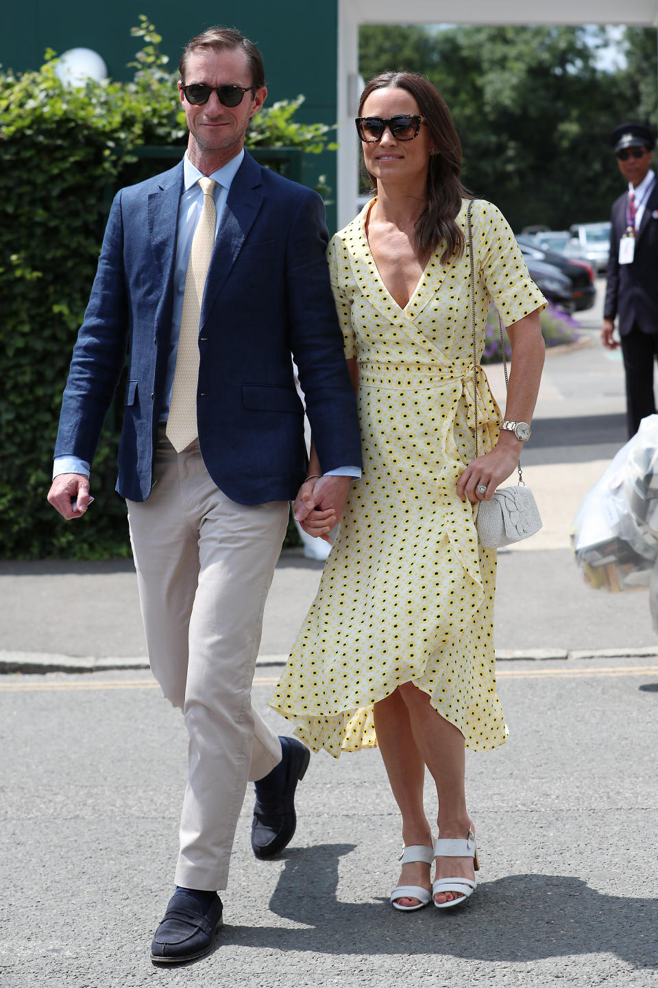 Day 11 of Wimbledon 2019: Pippa Middleton and James Matthews