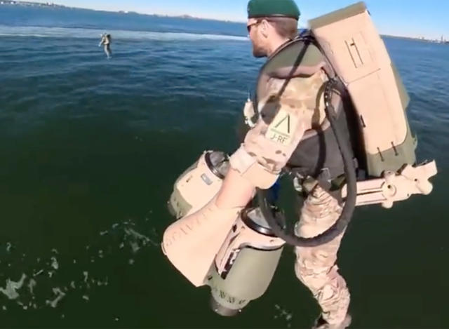 Is the Video of 'Marines Perform Boarding Exercises with Jetpacks' Real?