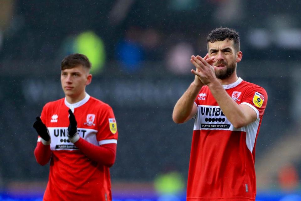 Middlesbrough defender Tommy Smith, right <i>(Image: PA)</i>