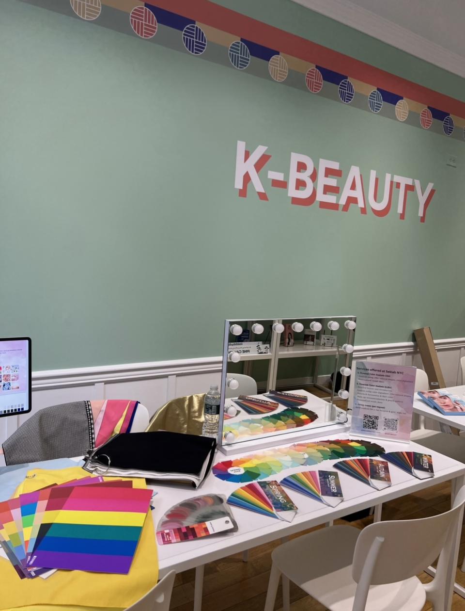 A K-beauty addition in Seklab.