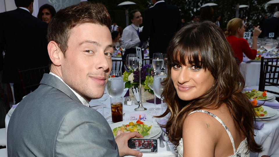 Cory Monteith and Lea Michele (Getty Images)