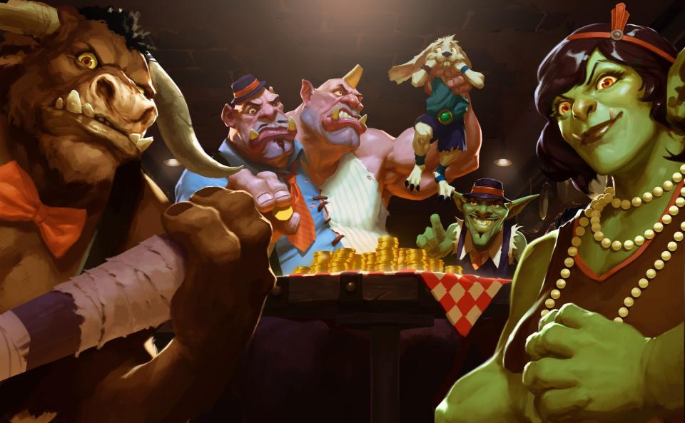 Hearthstone squads are coming together to take on the Red Bull Team Brawl (Blizzard)