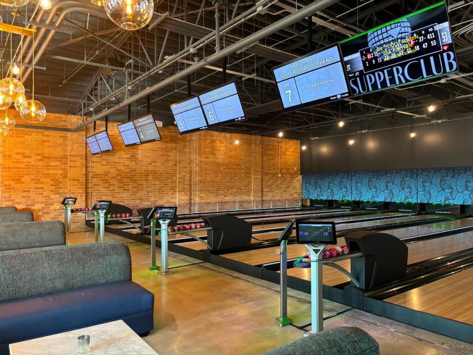 SupperClub SouthEnd offers duckpin bowling, pool and other games.