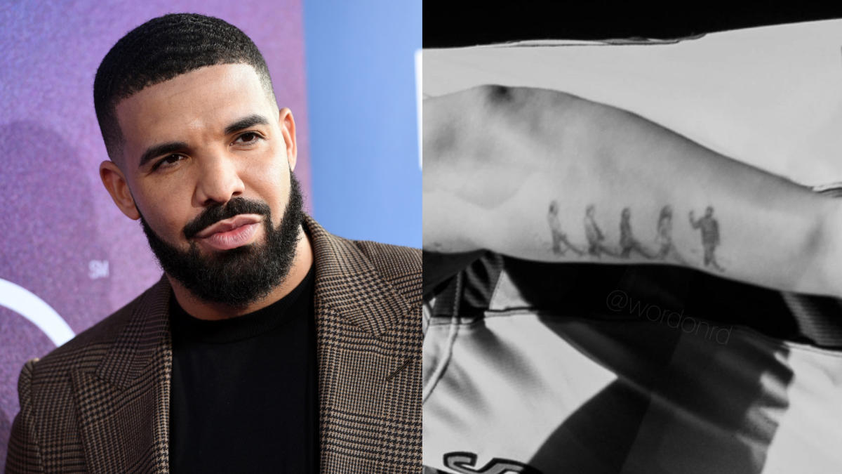 PHOTO: Drake Apparently Has An Astros Tattoo