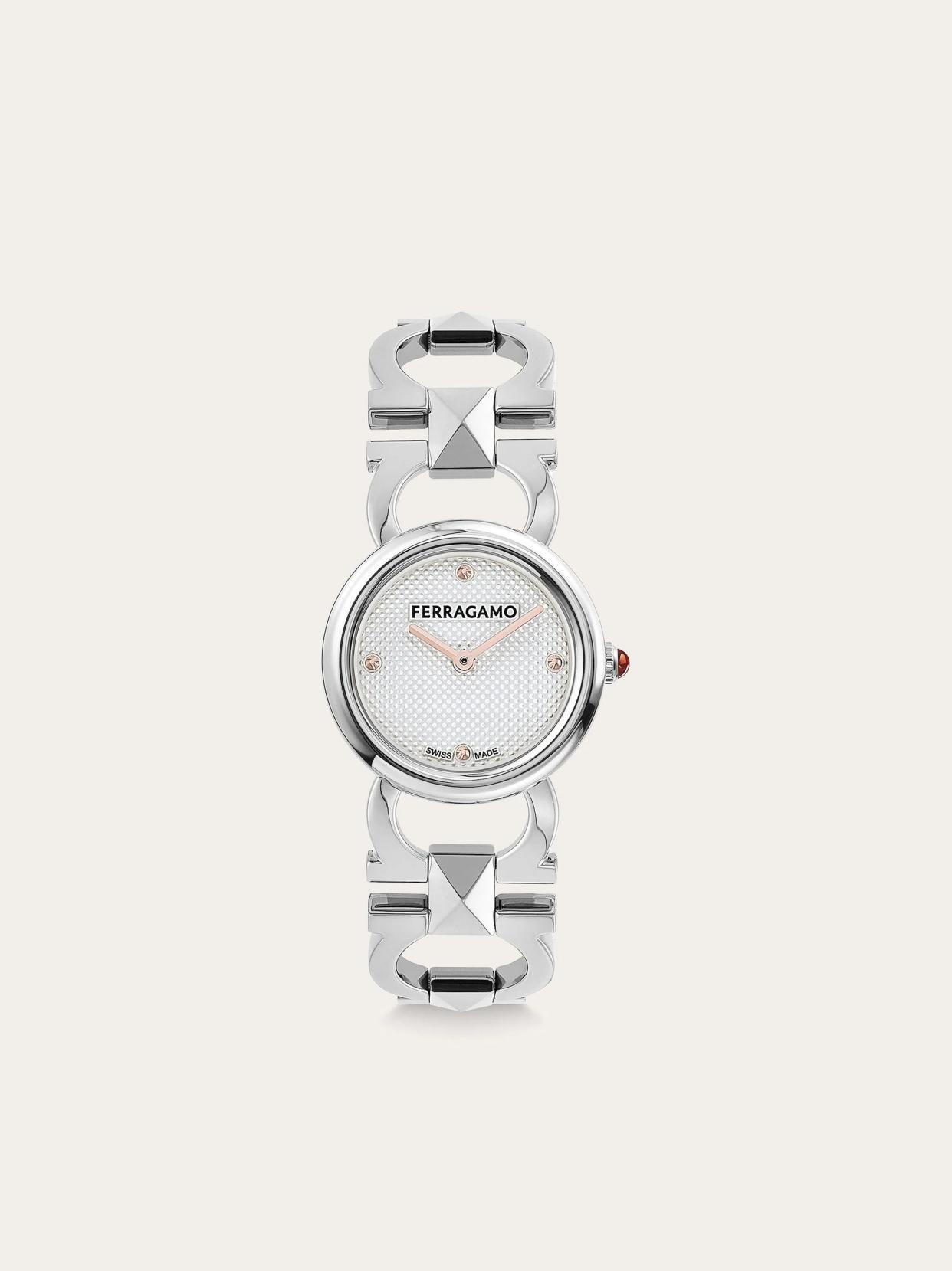 <p><a href="https://go.redirectingat.com?id=74968X1596630&url=https%3A%2F%2Fwww.ferragamo.com%2Fen-us%2Fshopping%2Fdouble-gancini-stud-watch-23376097&sref=https%3A%2F%2Fwww.esquire.com%2Flifestyle%2Fg18371176%2Funique-mothers-day-gifts%2F" rel="nofollow noopener" target="_blank" data-ylk="slk:Shop Now;elm:context_link;itc:0;sec:content-canvas" class="link rapid-noclick-resp">Shop Now</a></p><p>Double Gancini Stud watch</p><p>ferragamo.com</p><p>$1095.00</p>