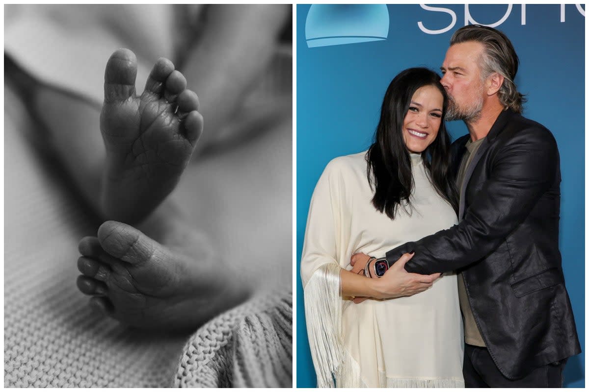 Josh Duhamel has announced the birth of his and wife Audra Mari's first child together (ES Composite)