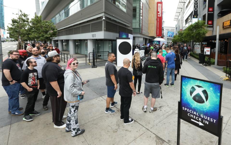 the 2023 xbox games showcase and starfeild direct is held on sunday, june 11, 2023 in los angeles casey rodgersap images for xbox