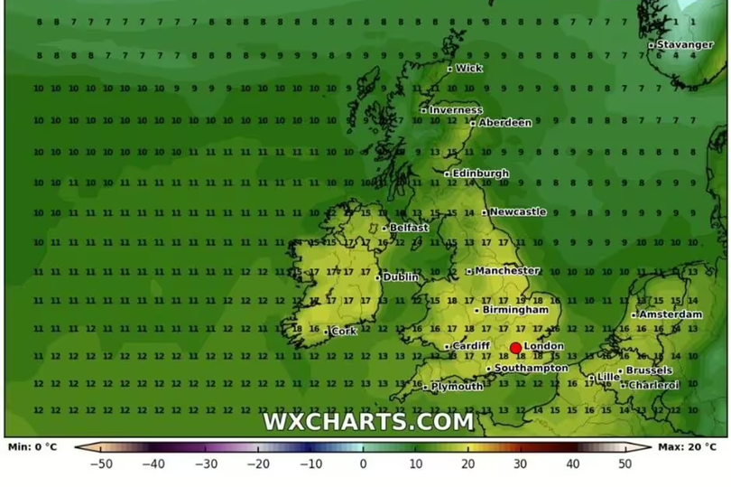 Conditions on April 21