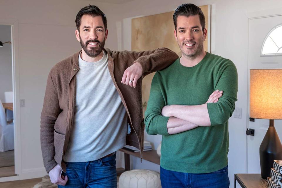 <p>HGTV</p> Drew and Jonathan Scott in 