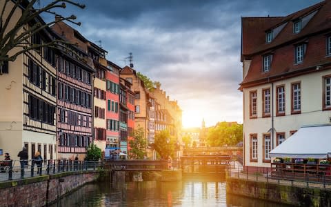 The traditional colourful houses in Petite France - Credit: iStock