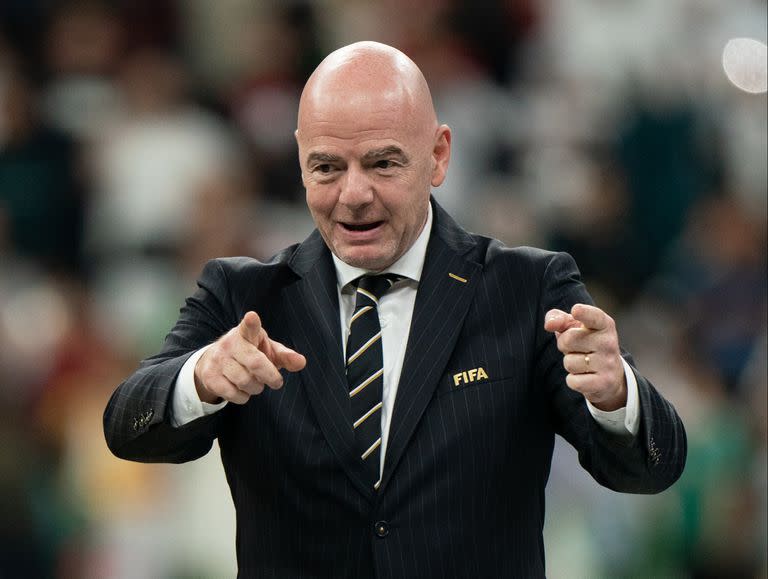 Gianni Infantino, el presidente de la FIFA que está al frente de la cruzada de un mundial cada dos años