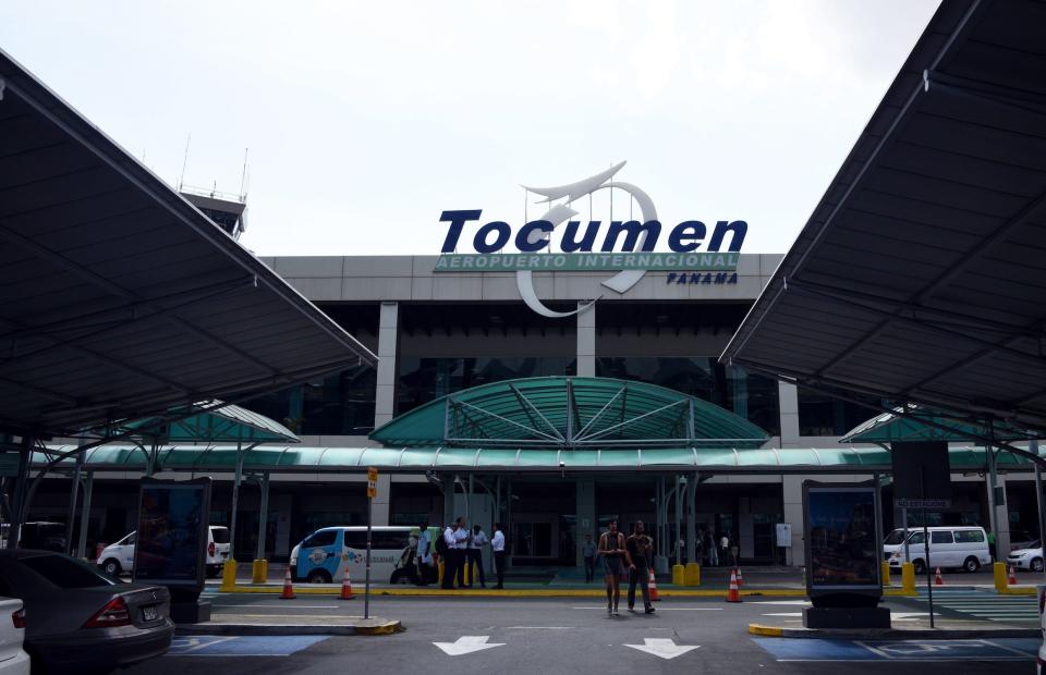 The exterior of Panama City's Tocumen International Airport.