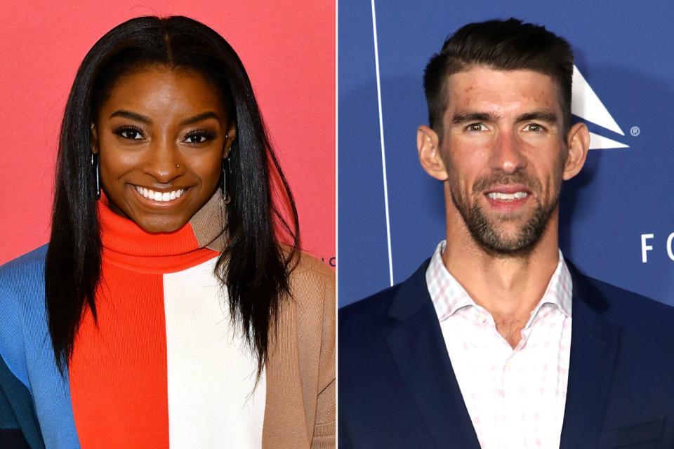 Simone Biles; Michael Phelps