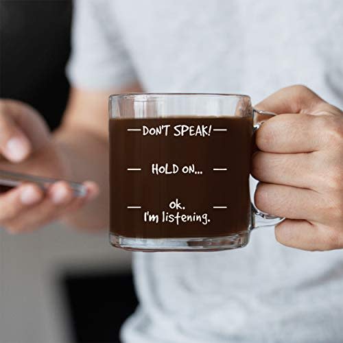 Don't Speak! Funny Coffee Mug (Amazon / Amazon)