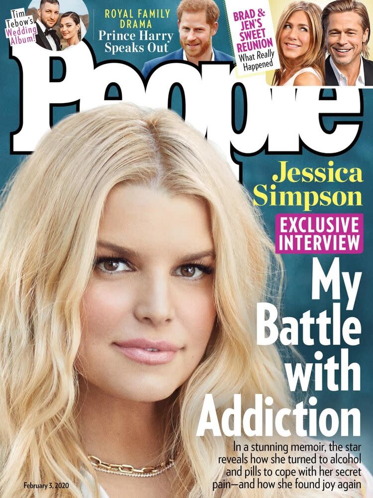 Jessica Simpson on the cover of PEOPLE | Mike Rosenthal