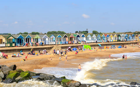 A crowded beach at Southwold - Credit: www.alamy.com