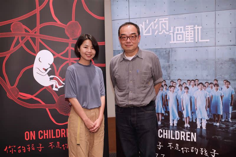 導演陳慧翎（左）病逝享年48歲。（圖／翻攝《你的孩子不是你的孩子》臉書）
