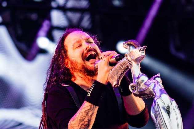 Korn's Jonathan Davis. - Credit: Gina Wetzler/Redferns/Getty Images