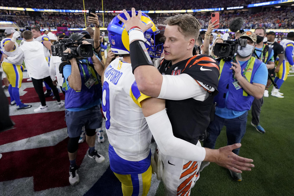 Opposites attract as Rams' Matthew Stafford, Bengals Joe Burrow get to  Super Bowl