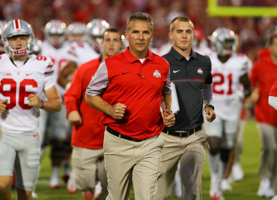 Ohio State coach Urban Meyer is against the early signing period. (Getty Images)