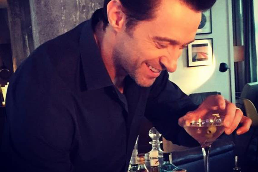 This week, the "X-Men" star posted a boozy #throwbackthursday. "It was 5 O'Clock somewhere!" he wrote.