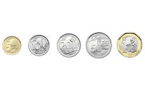 The new Singapore Third Series coins will circulated by mid-2013. (MAS Photo)