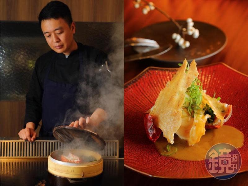 新開的話題鐵板燒餐廳「Will's Teppanyaki」，菜色結合割烹與鐵板燒料理。