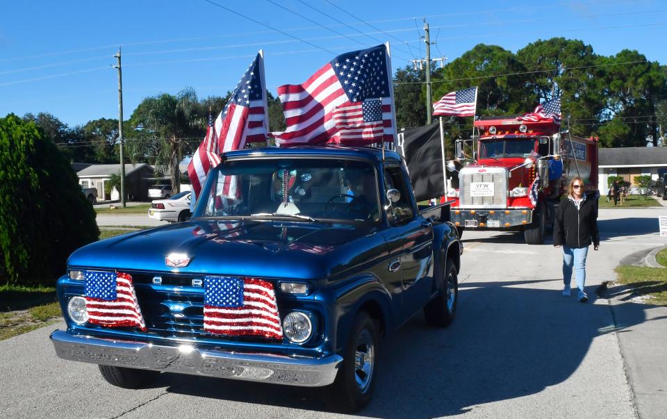 The Palm Bay Veterans Day Parade will be on Saturday, Nov. 11, starting at Palm Bay City Hall at 10 a.m.