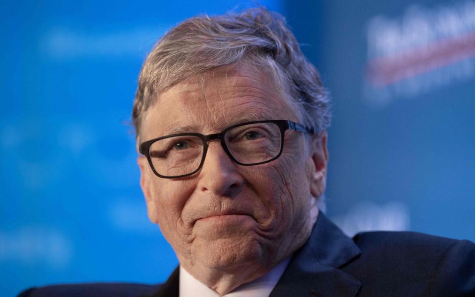 Microsoft co-founder Bill Gates - NICHOLAS KAMM/AFP 