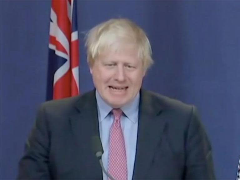 Foreign Secretary Boris Johnson didn’t know about the major EU migrant report