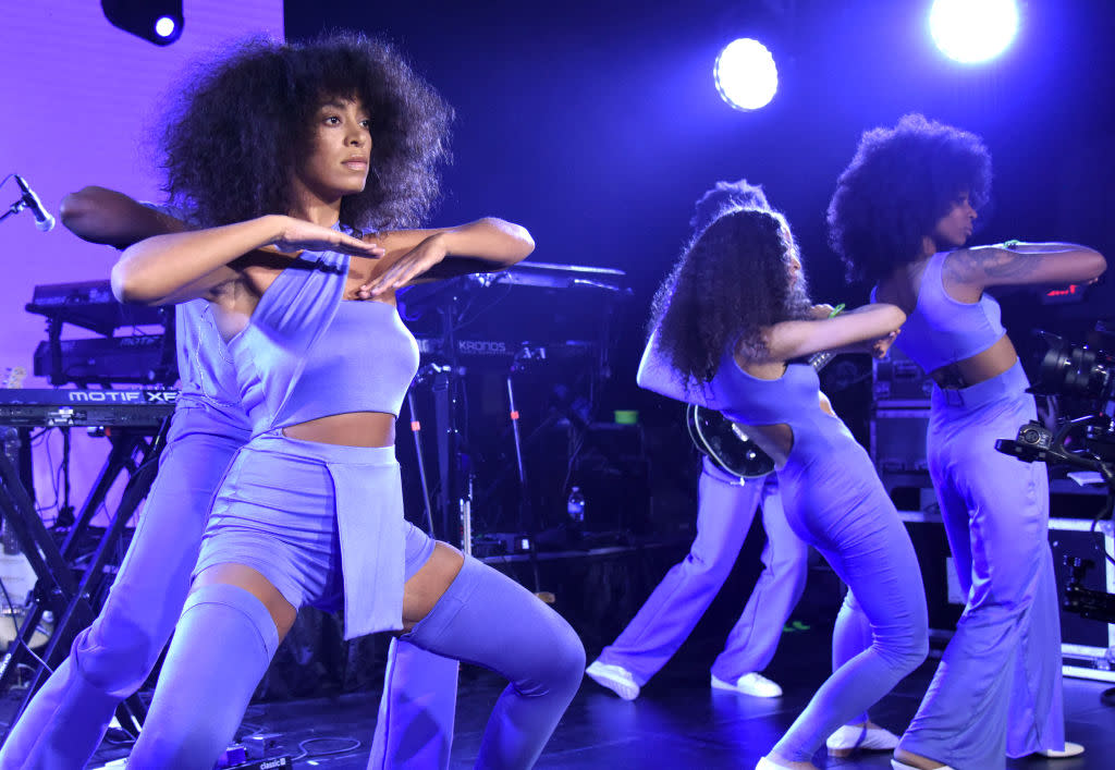 Solange performs at the YouTube @ SXSW showcase during the 2017 SXSW Conference and Festivals on March 15, 2017, in Austin, Texas. (Photo by Tim Mosenfelder/Getty Images)