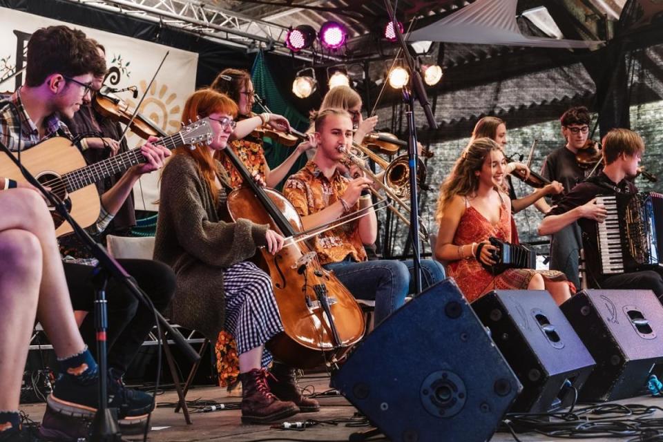 National Youth Folk Ensemble. Picture: Neil King <i>(Image: Neil King)</i>