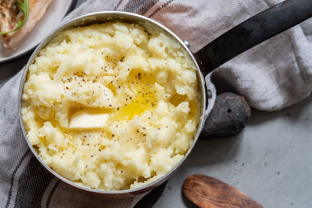 Mashed potatoes don’t need to be infused with alcohol to taste good. (Photo: Adobe Stock)