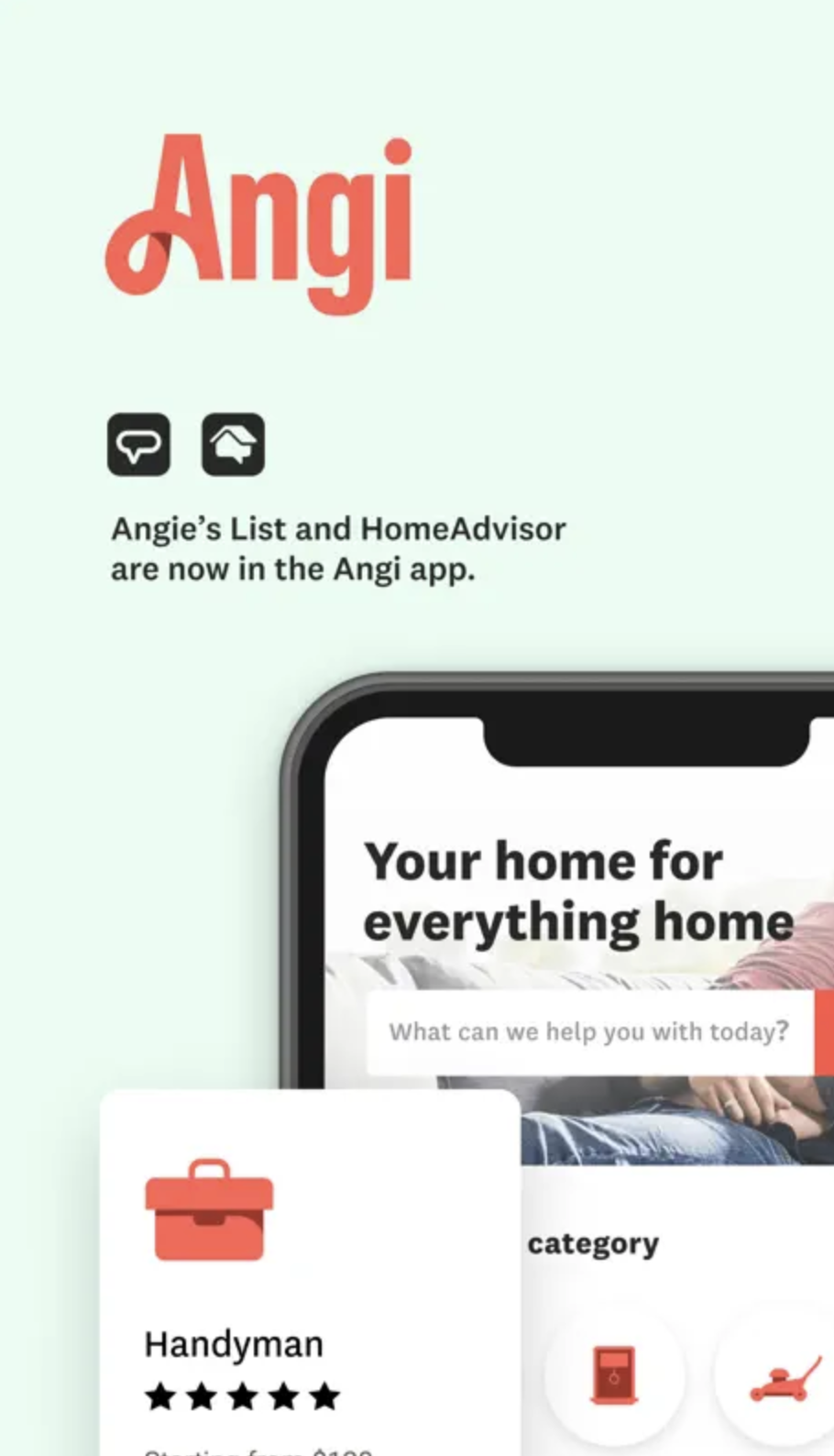 angi home services app