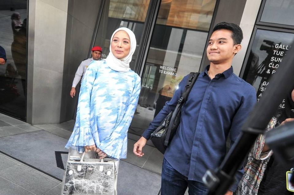 The brand banked on Datin Vivy Sofinas Yusof’s popularity as an influencer and blogger, with her becoming the face of the group and its chief creative officer, while engineering graduate Datuk Fadzarudin Shah Anuar served as chief executive officer (CEO). — Picture by Shafwan Zaidon