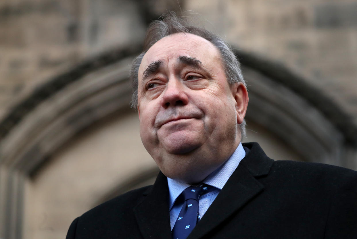 Alex Salmond successfully challenged the Scottish Government’s handling of harassment complaints against him (Jane Barlow/PA)